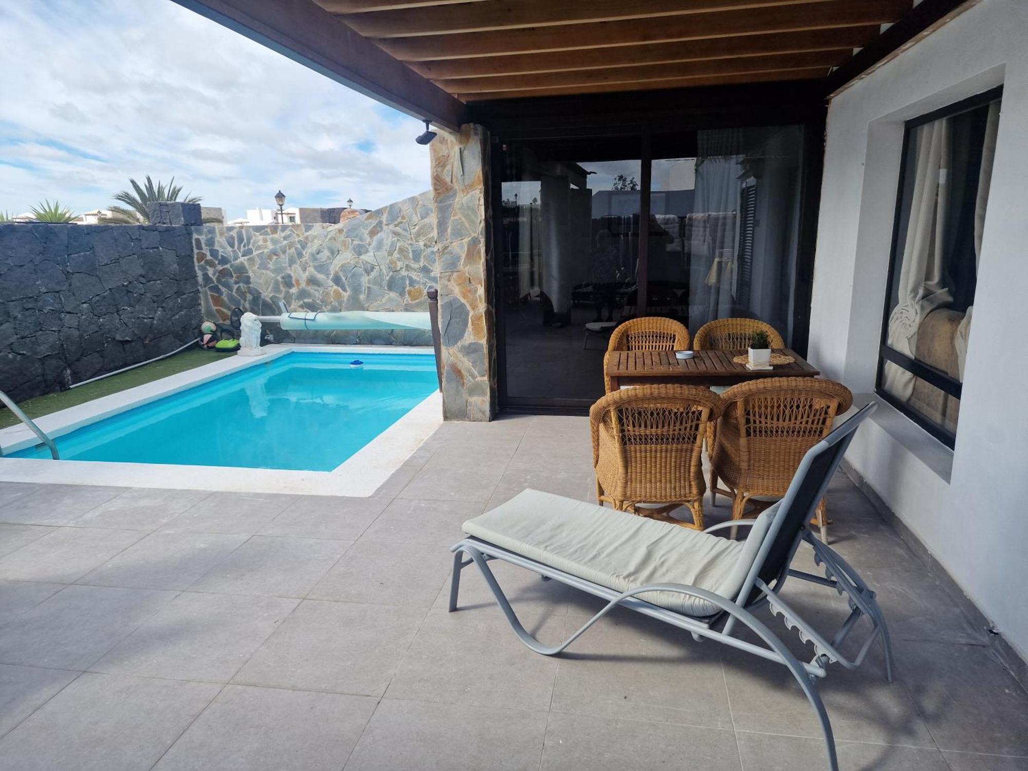 פלאיה בלנקה Villa Martha Casa Principal Anexa מראה חיצוני תמונה