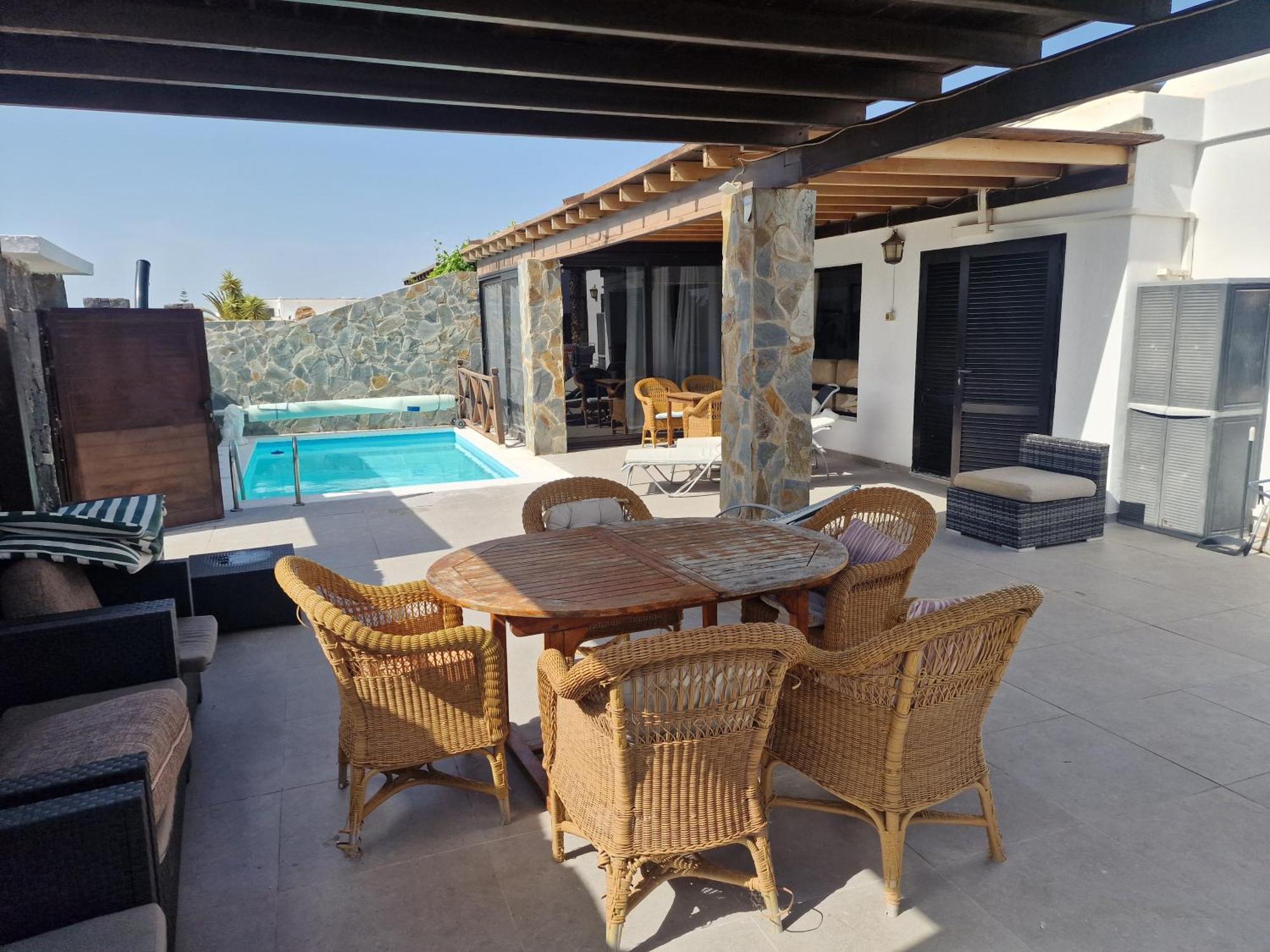 פלאיה בלנקה Villa Martha Casa Principal Anexa מראה חיצוני תמונה